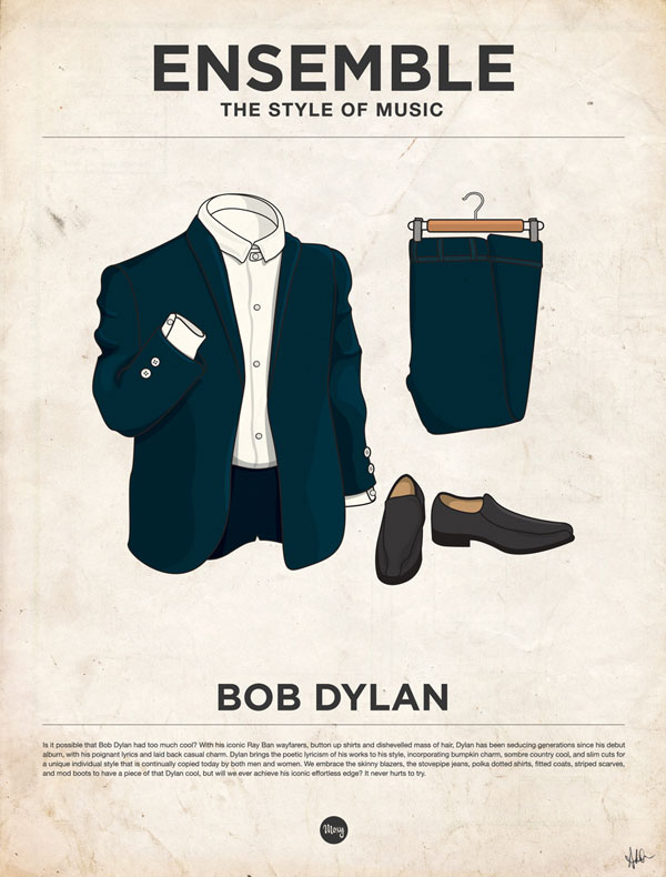 bob dylan, clothes and costume