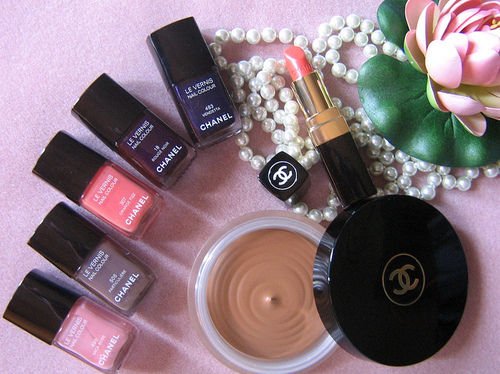 chanel, cosmetics and cute