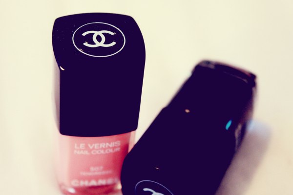 chanel, pink and purple