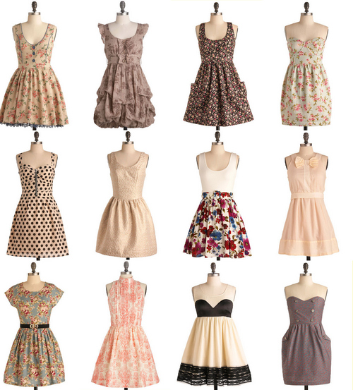cute, dress and dress vintage