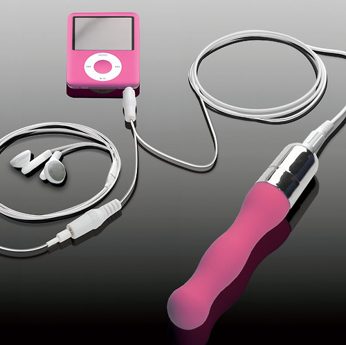 dildo, ipod and pink
