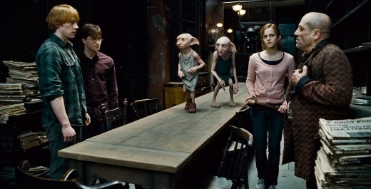 doby,  harry potter and  hermione