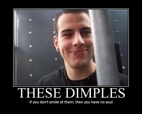a7x, dimples and fucking awesome