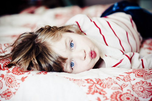 baby, blue eyes and girl