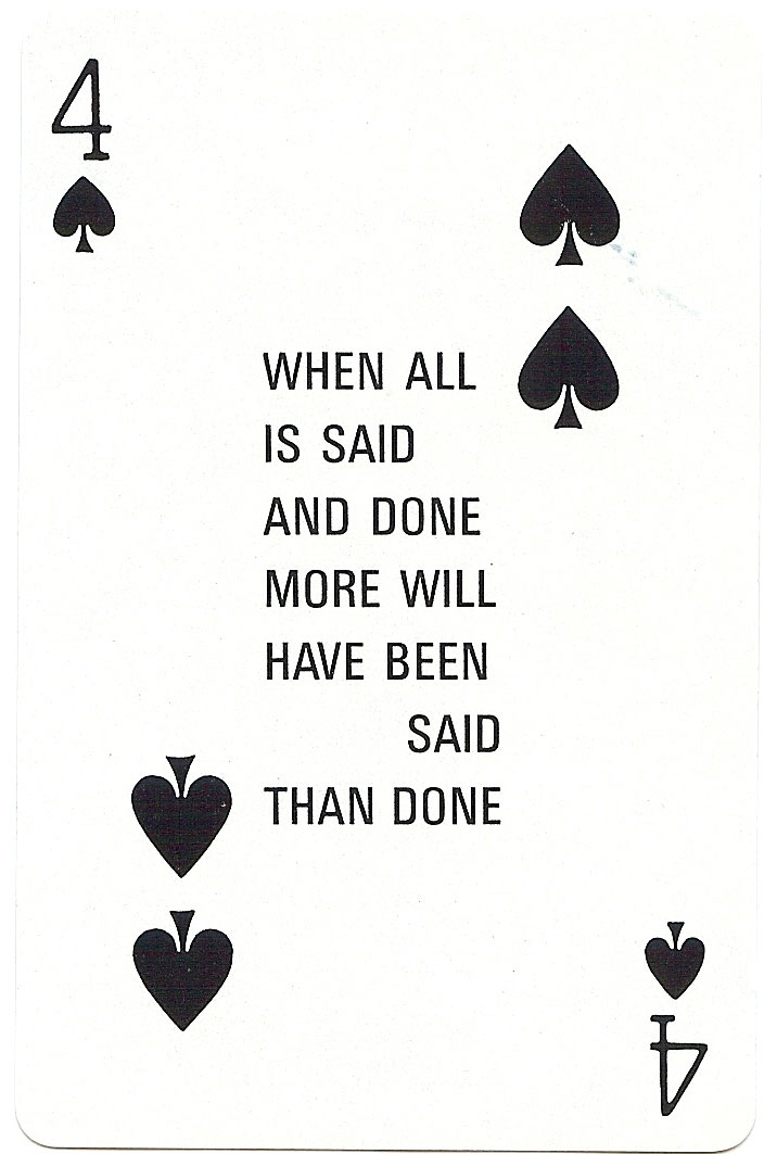 black and white, cards and quotes