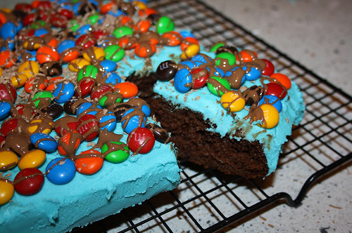 blue, cake and chocolate