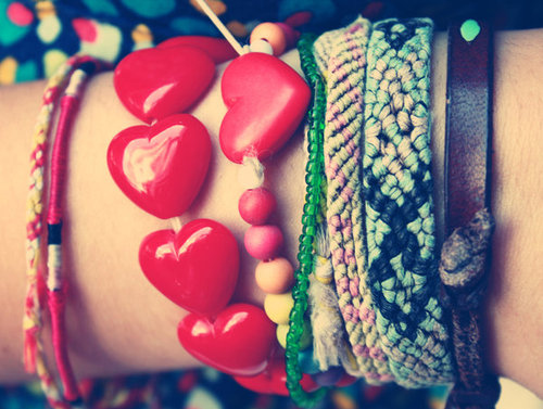 bracelets, charms and friendship