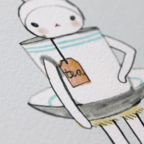 cute, fifi lapin and illustration