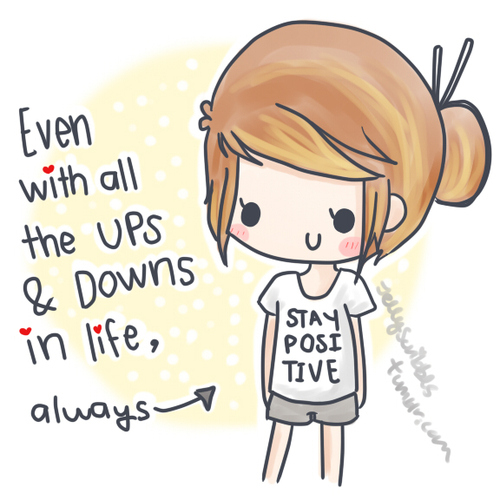 always, cute, girl, positive, separate with comma, stay