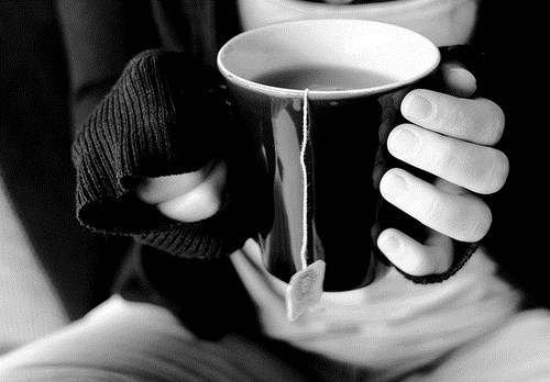 beautiful, black and white and cup