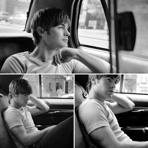 black and white, boy and chace crawford