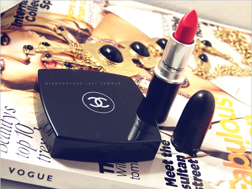 chanel, lipstick and mac
