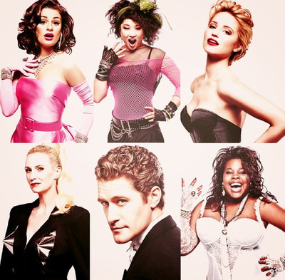 amber riley, diana agron and glee