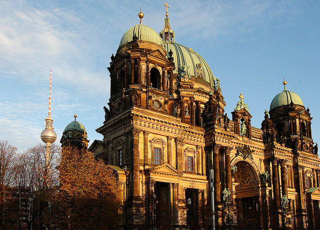 berlin, blue and cathedral