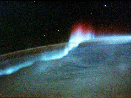 atmosphere, aurora borealis and light