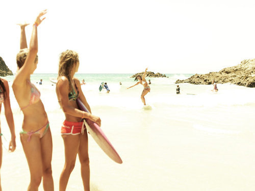 beach, bikini and fun