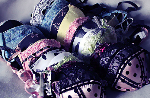 bras, colourful and cute