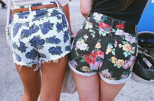 bum, fashion and flowery