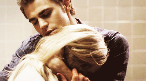candice accola,  caroline forbes and  paul wesley