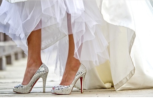 coleen, dress, fashion, frills, heels, high heels