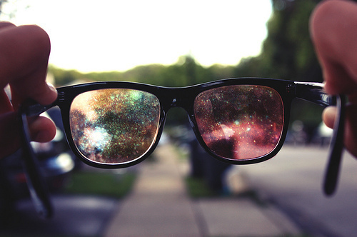 colorful, glasses and lens