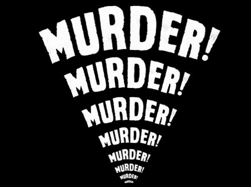 murder, murder! and text