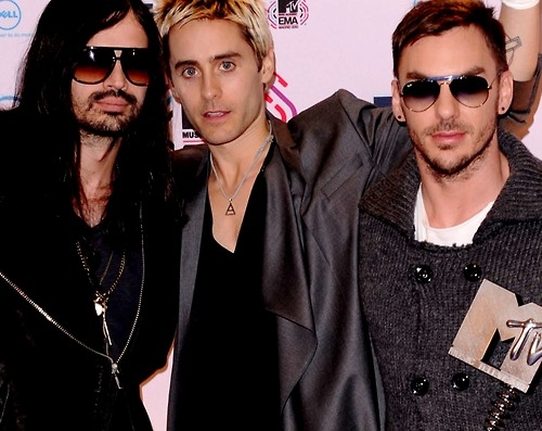 30 seconds to mars, ema 2010 and jared leto