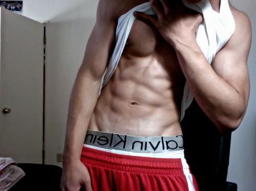 abs, boy and muscle