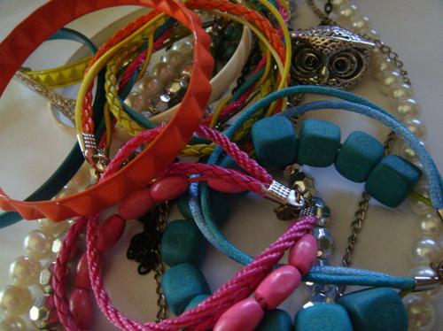 accessories, bangles and bracelets