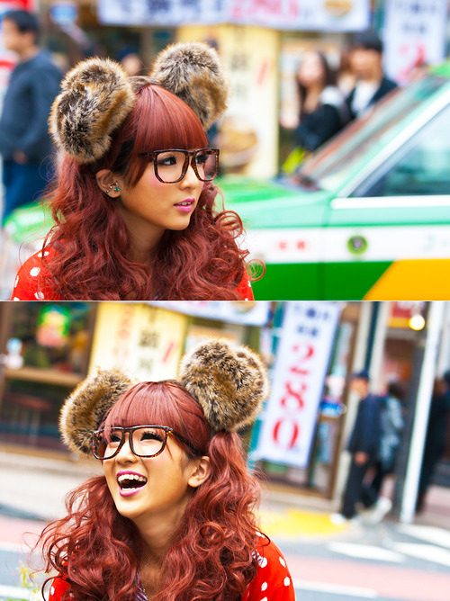 animal, bear ears, ears, fuzzy, gal, girl