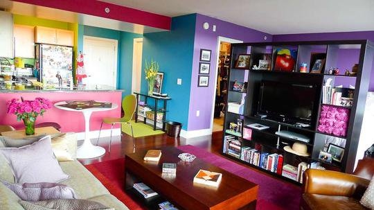 apartment,  colourful and  creative