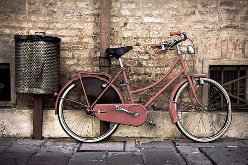 bicycle, bike and brick