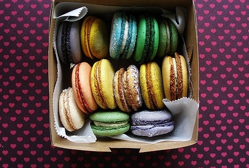 biscuits, blue, brown, colourful, colours, food