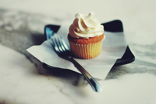 butter cupcake, cream and muffin