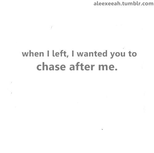 chase, keep walking and left