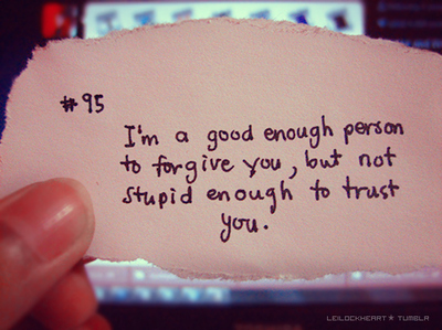 forgive,  good and  person