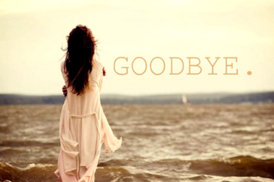 girl,  goodbye and  sad