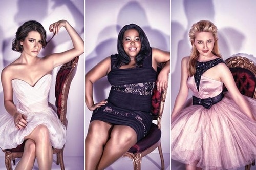 amber riley, dianna agron and divas