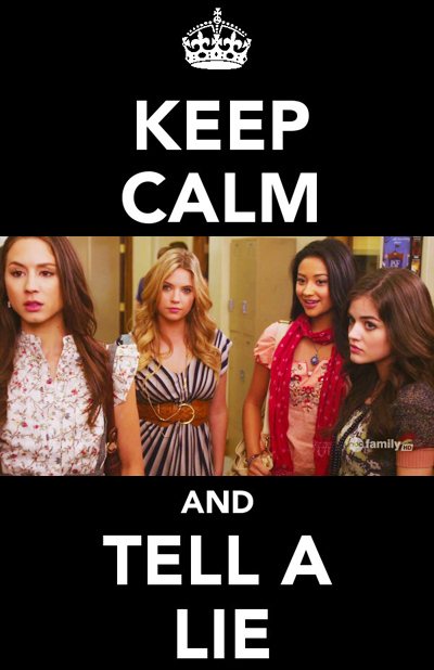 aria, emily, hanna, keep calm, pretty little liars, spencer