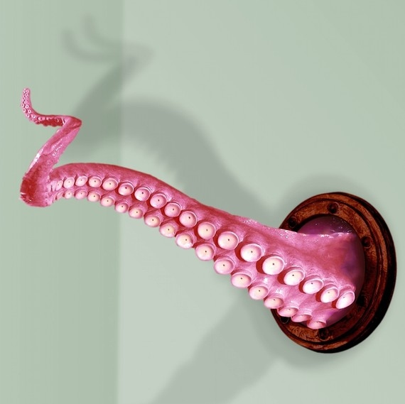 art, awesome, modern art, octopus, pink, tentacle - image #58671 on