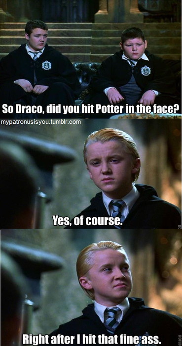 ass,  draco and  draco malfoy
