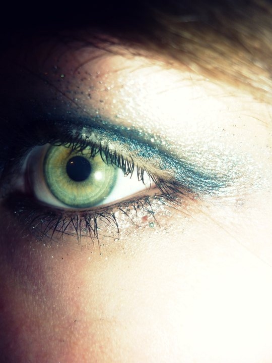 beauty, blue eyes, eye, green eyes, make up image 43545 on