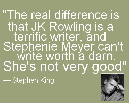 books, jk rowling and stephanie meyer