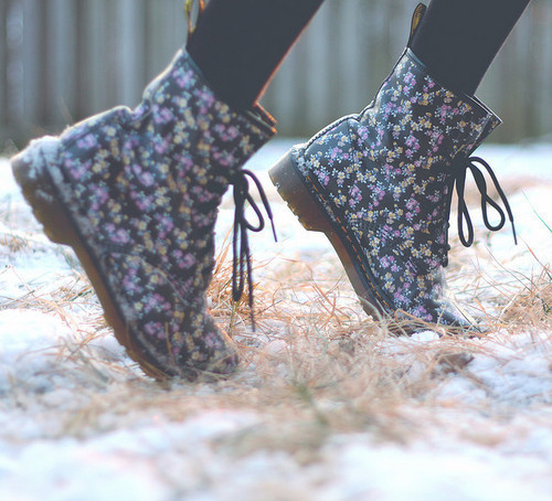boots, cute and dr martens