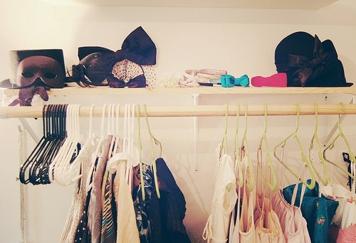 bow, closet, clothes, cute, dresses, hair