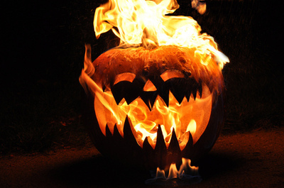 bright,  fire and  halloween