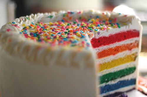 cake, colorful and colors