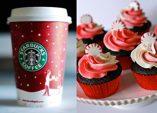 coffee, cupcake and holidays