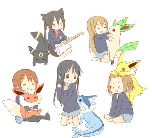 cross over, cute and k-on