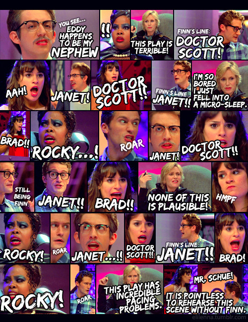 glee, jane lynch and kevin mchale